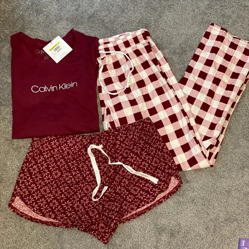 Calvin Klein 3-piece PJ set
